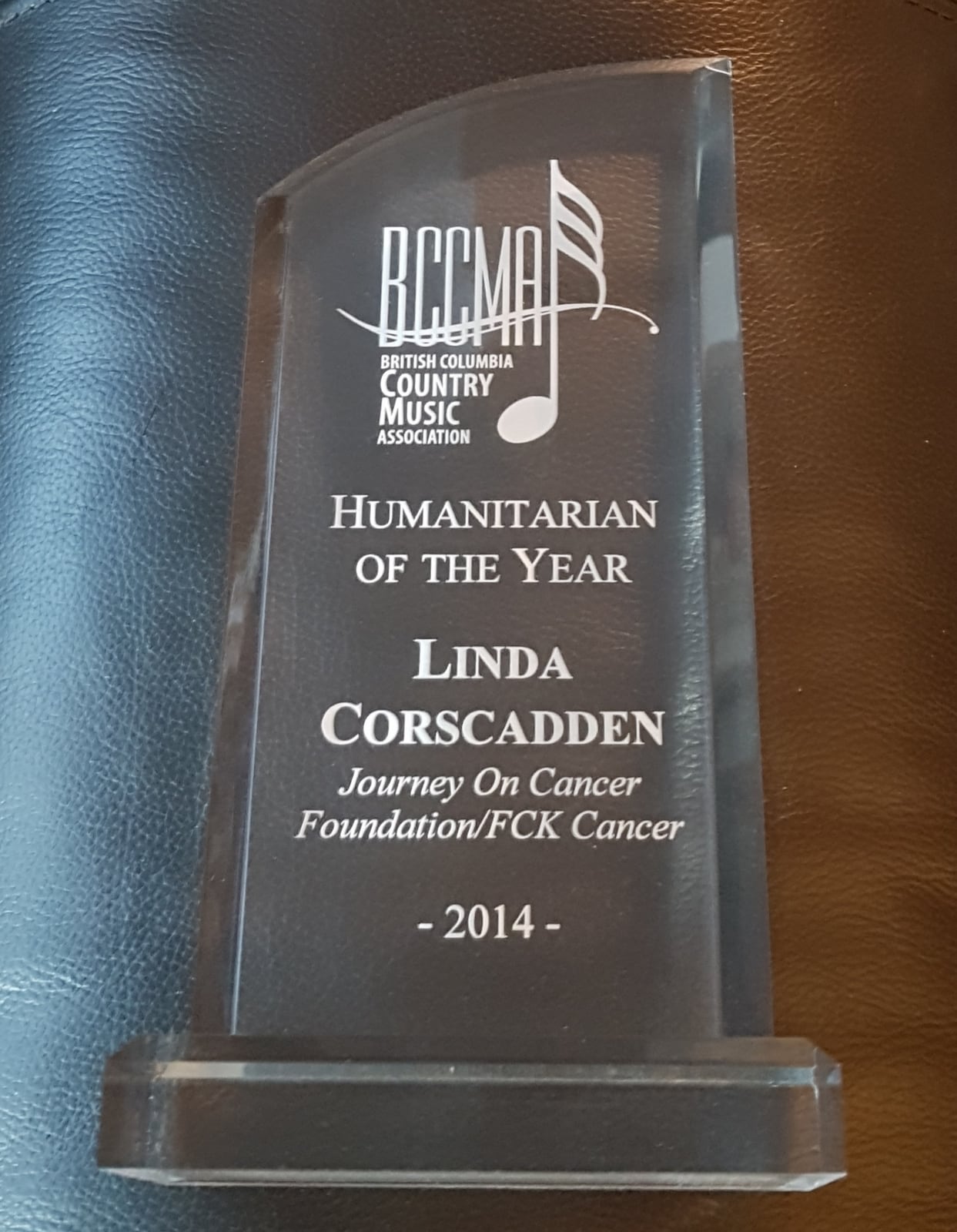 Humanitarian of the Year award